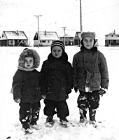 Brian and Bruce Howie with cousin Aaron Burnett