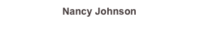 Nancy Johnson
