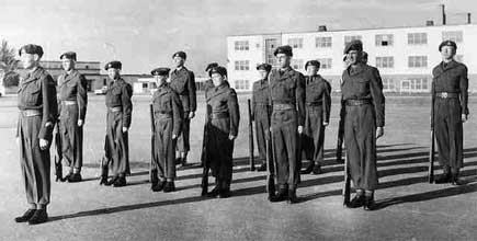 Cadets In Shilo - 1957