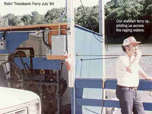 Ridin' Treesbank Ferry - July '84