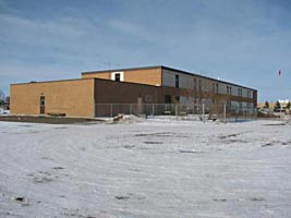 Former Greenwood School entrance