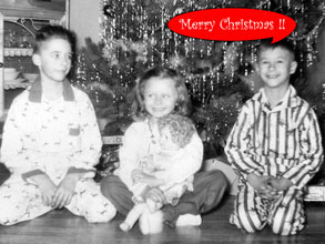 The Jenkins Kids - Christmas 1958