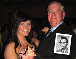 John Pineau and daughter Mikayla