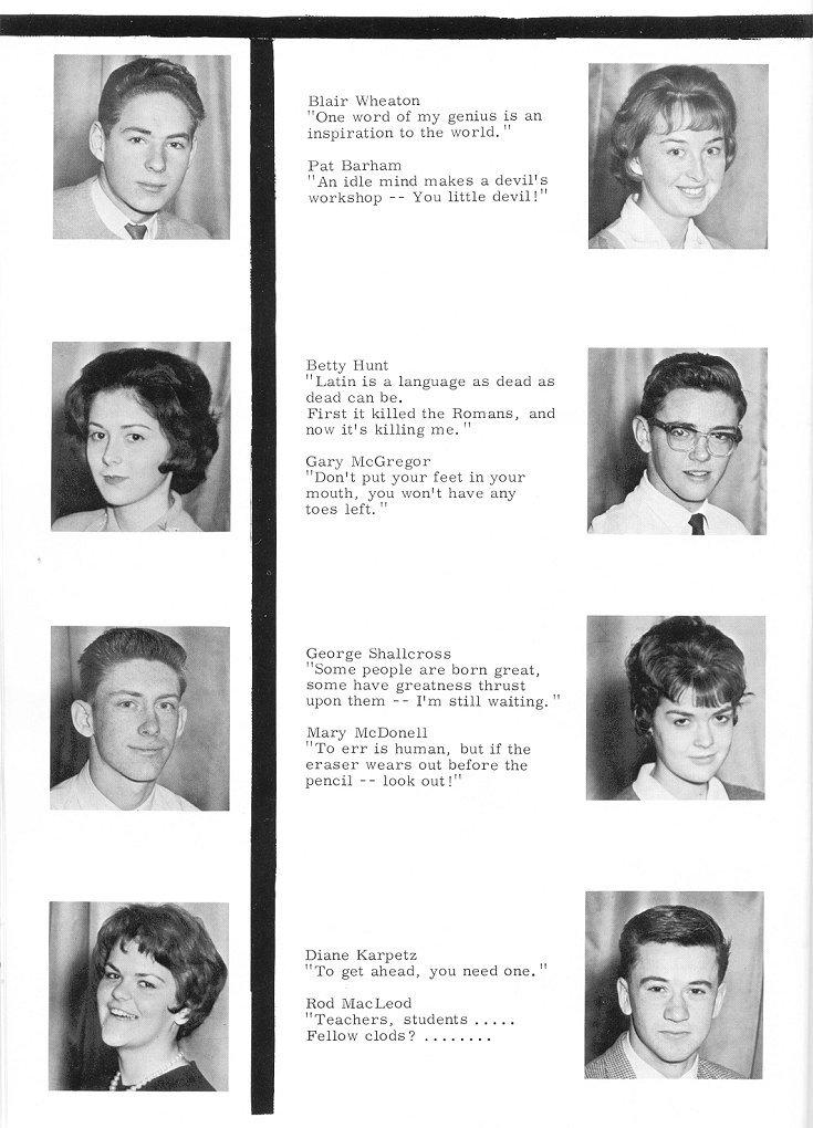 Condita 1963 Yearbook