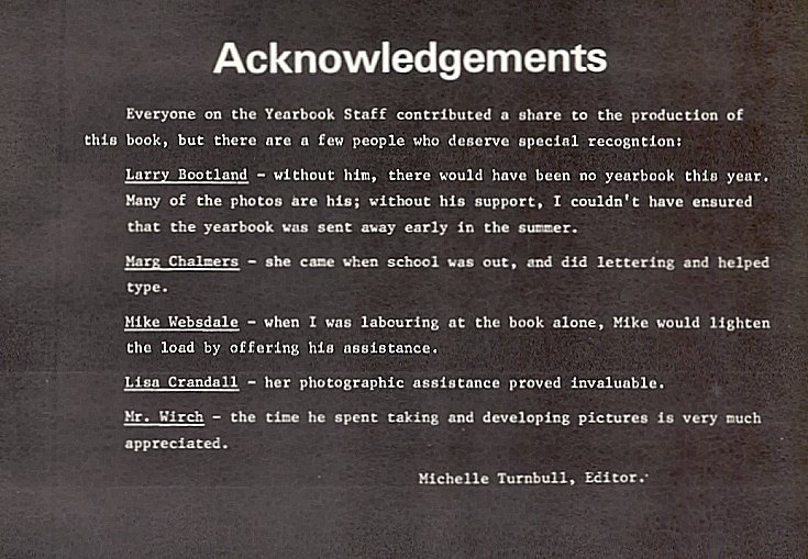 1979 Condita Yearbook
