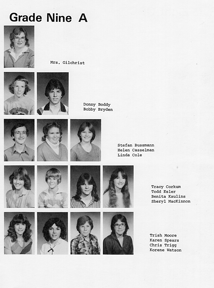 1981 Condita Yearbook