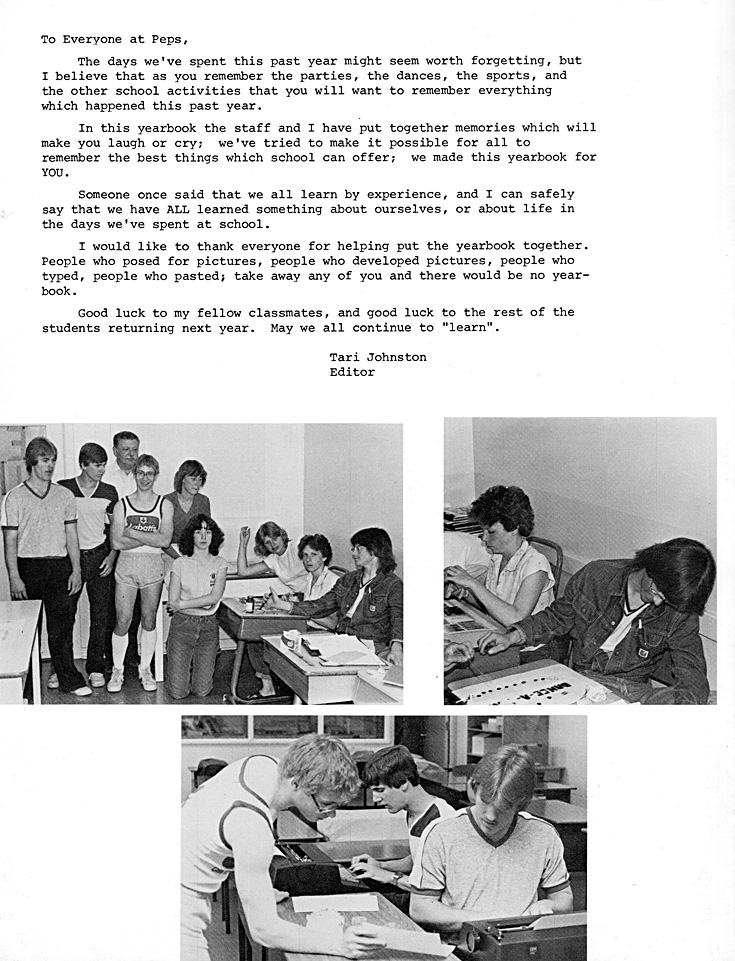 1981 Condita Yearbook