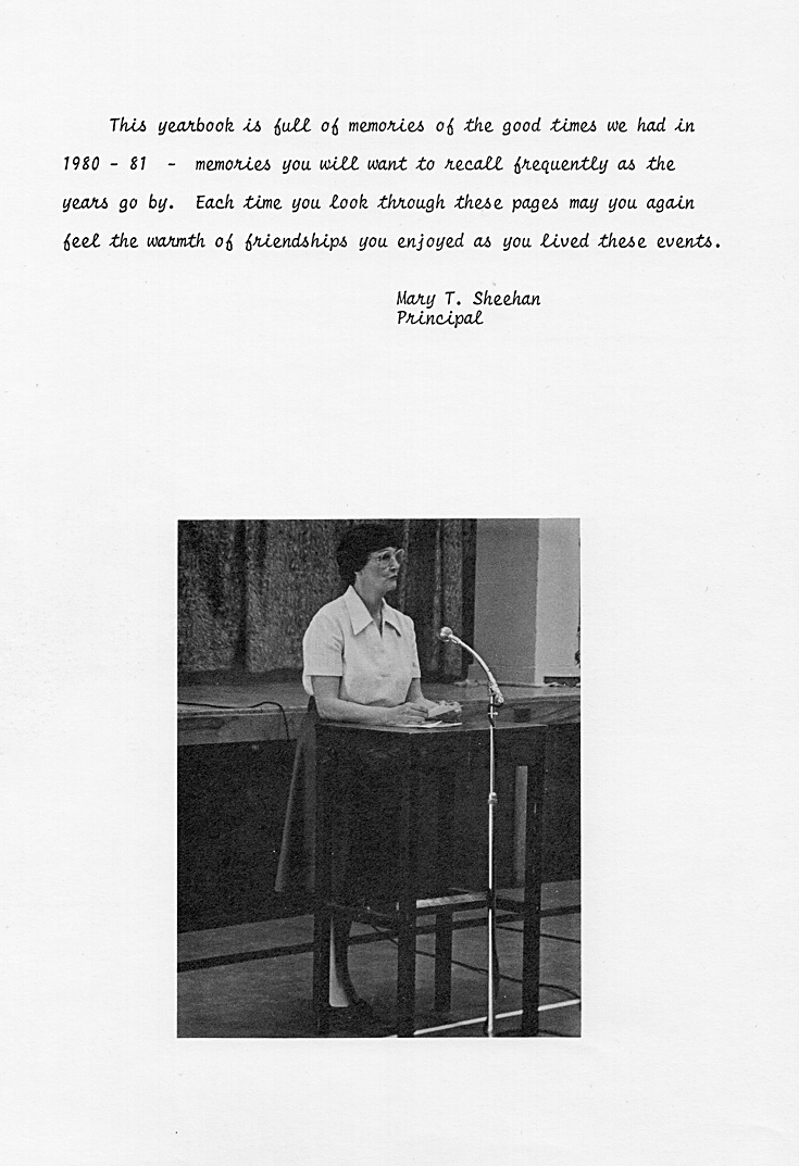 1981 Condita Yearbook