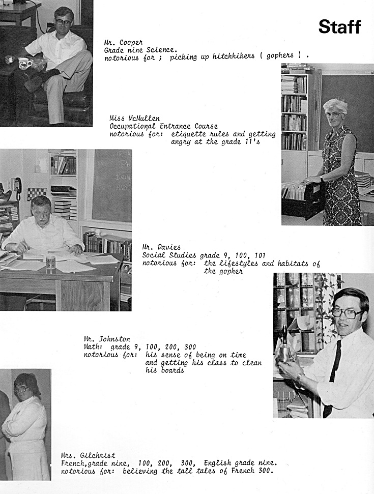 1981 Condita Yearbook