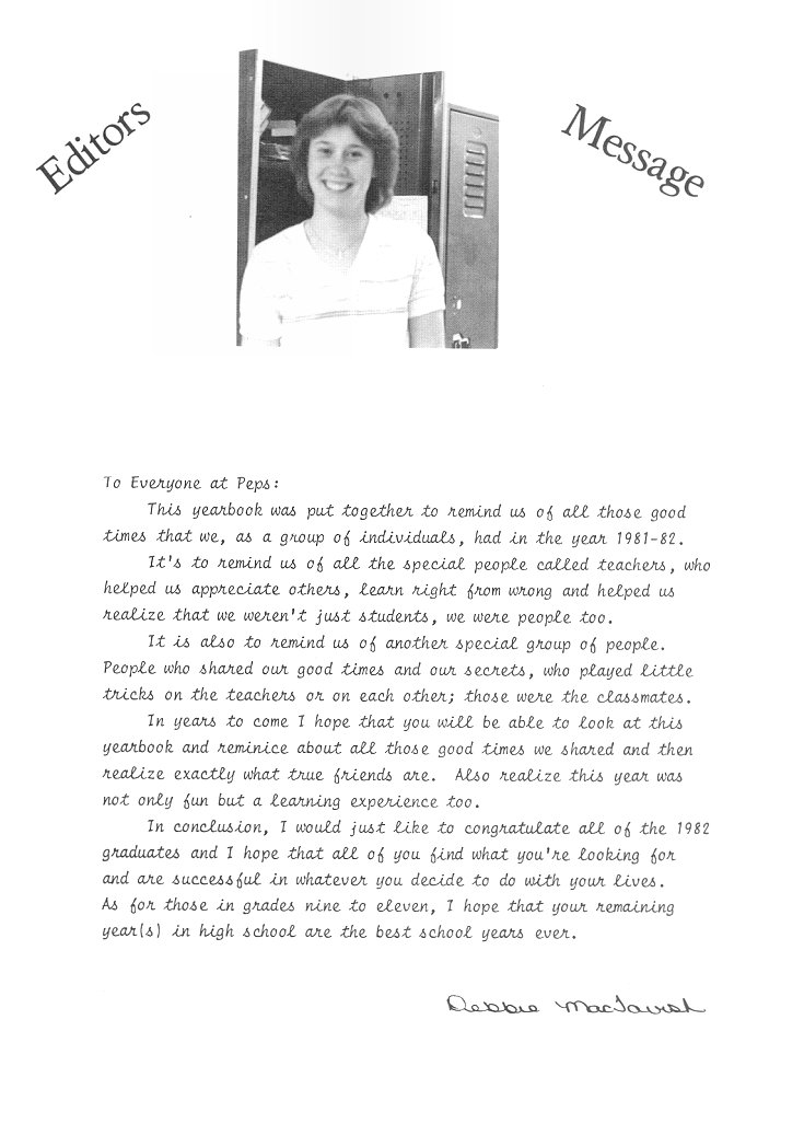 1982 Condita Yearbook