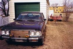 Tanya Mills first car- backyard of 67 Alfriston 1980's