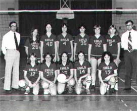 Womens' Volleyball Team - 1978